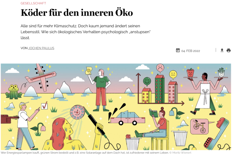 Our research has been featured in Psychologie Heute