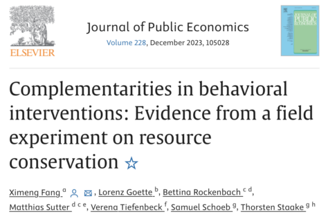 Towards entry "Artikel veröffentlicht im Journal of Public Economics"