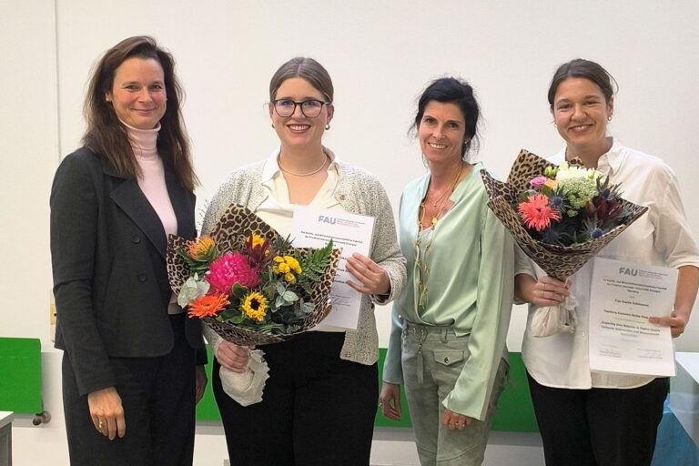 The 2025 Faculty Women’s Award (Ingeborg Esenwein Rothe Award) has been awarded to Sophie Kuhlemann